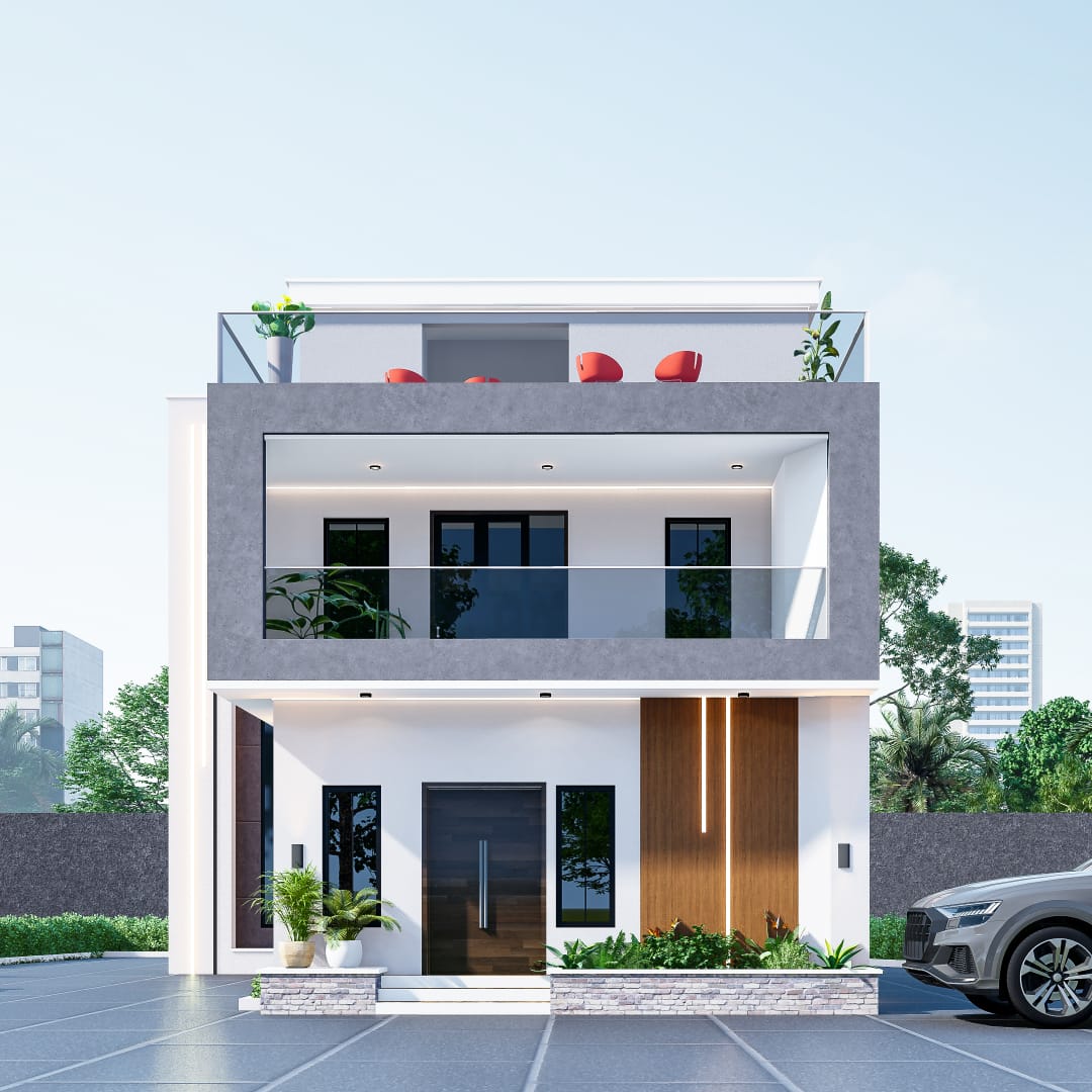 4-Bedroom Contemporary Duplex
