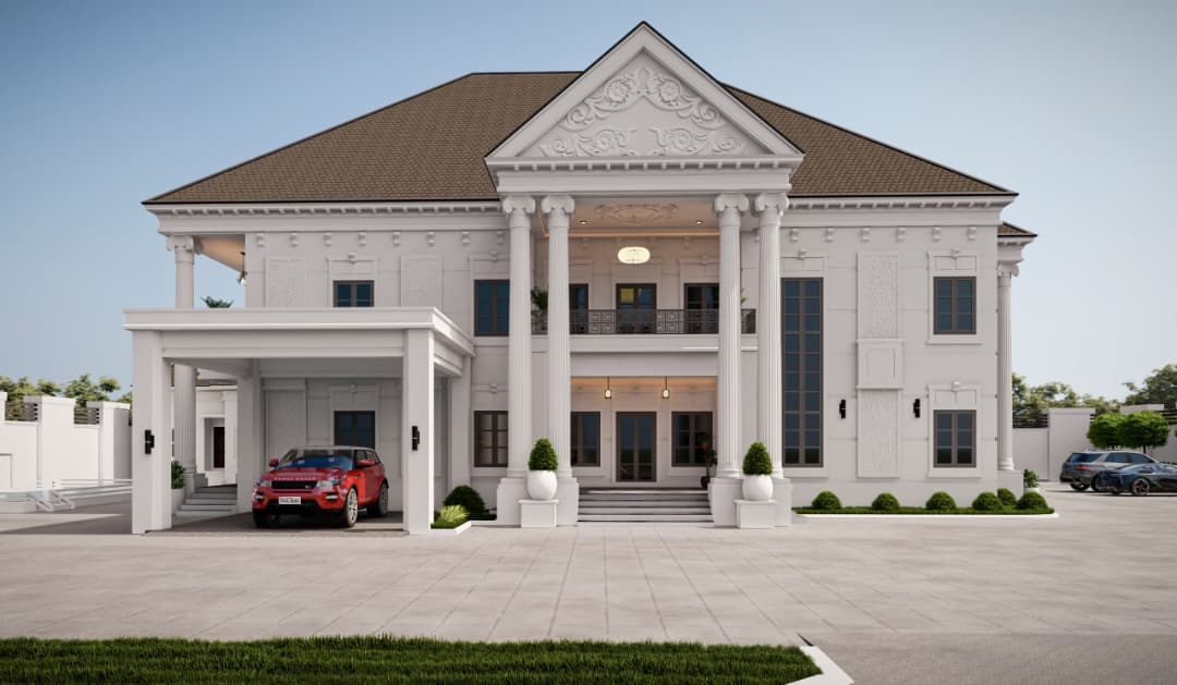 6-Bedroom Contemporary Mansion